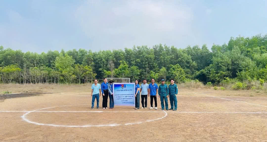 Lộc Thịnh: xây dựng công trình thanh niên chào mừng Đại hội đảng các cấp, nhiệm kỳ 2025 - 2030